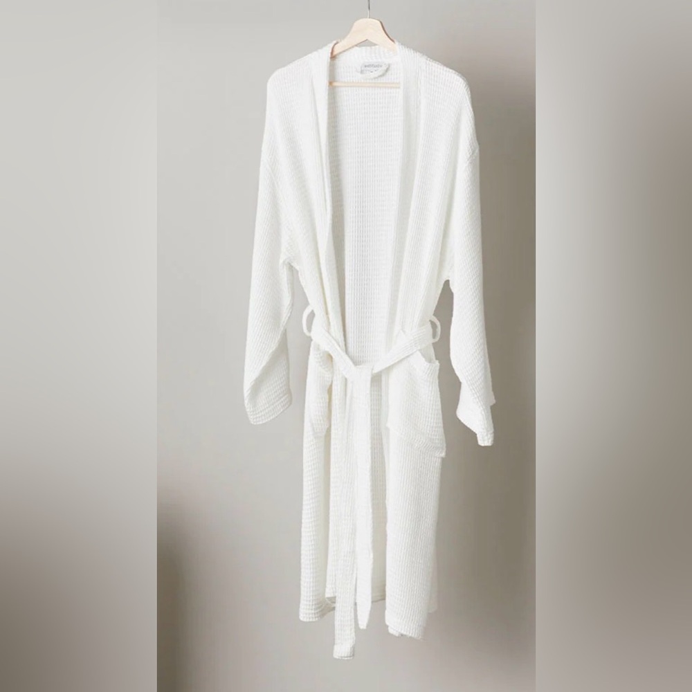 Waffle Bamboo Bathrobe size small